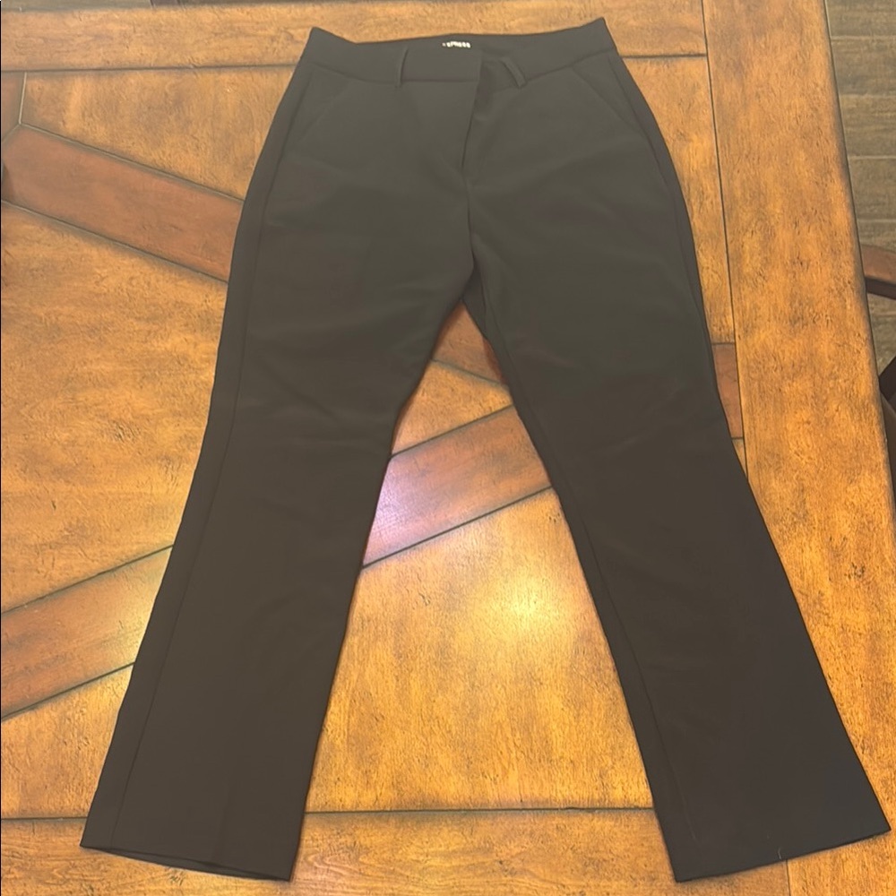 Express Black Boot Cut Flare Pants